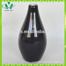 YSv0117-06 atacado preto cerâmica mini vasos